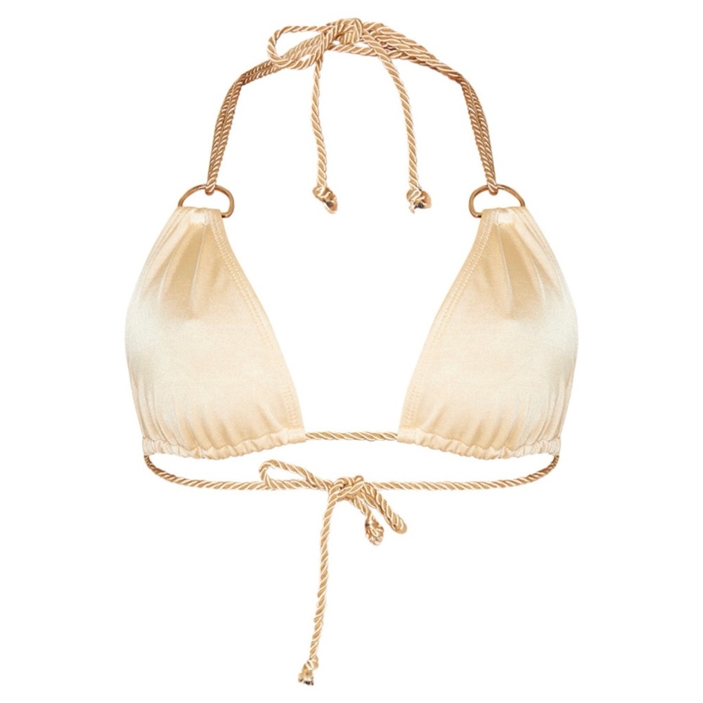 Nude Strappy Rope Bikini Set - Picture 3 of 5